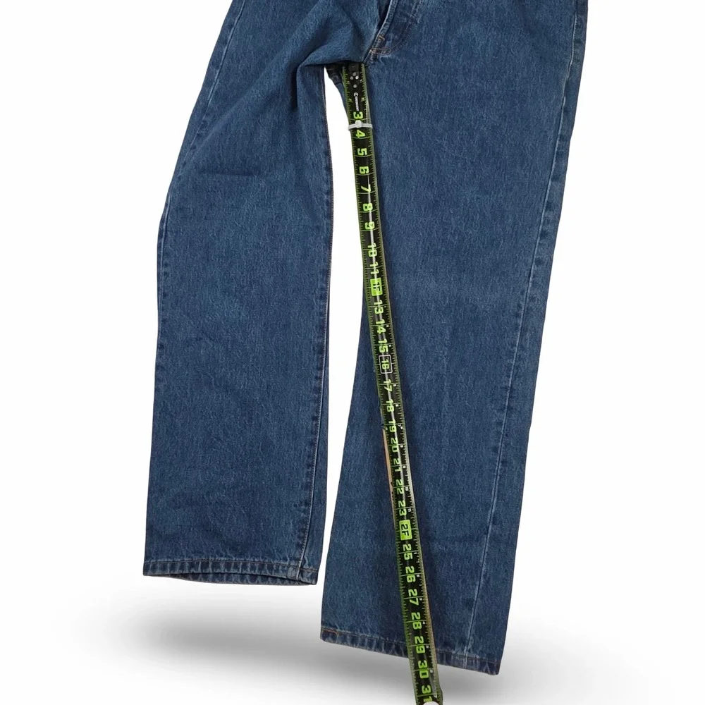 Levis‎ 501 Jeans Mens 36x30 Medium Blue Button Fly 501XX Straight Leg Denim Y2K